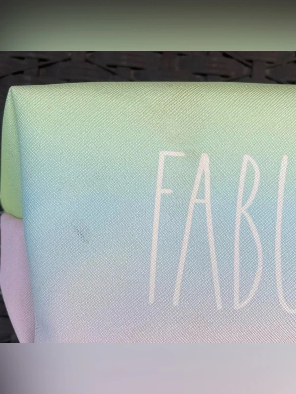 Rae Dunn ‘Fabulous’ Makeup Bag (159)